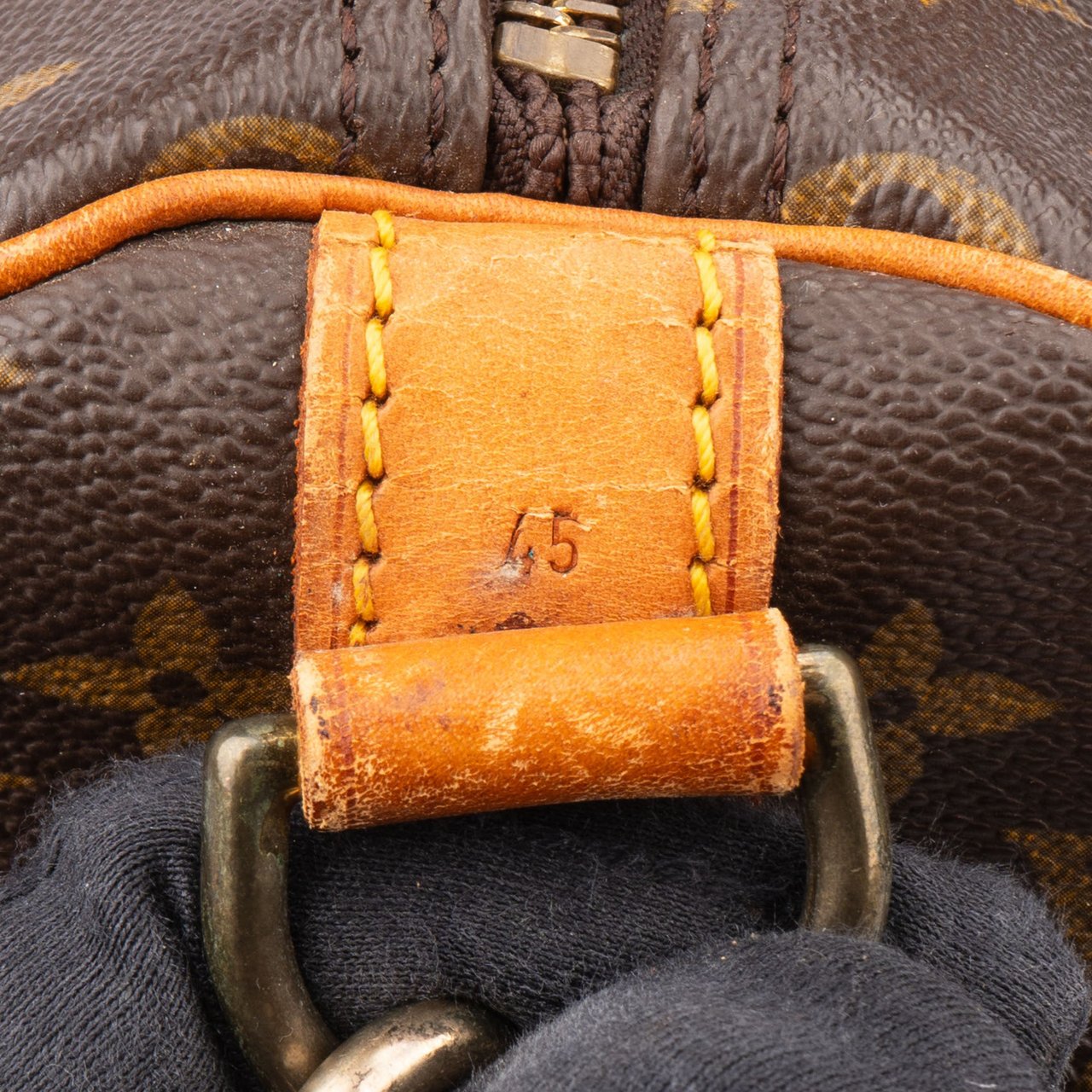 Louis Vuitton Louis Vuitton Canvas Monogram Keepall 45 Bandouliere Bruin