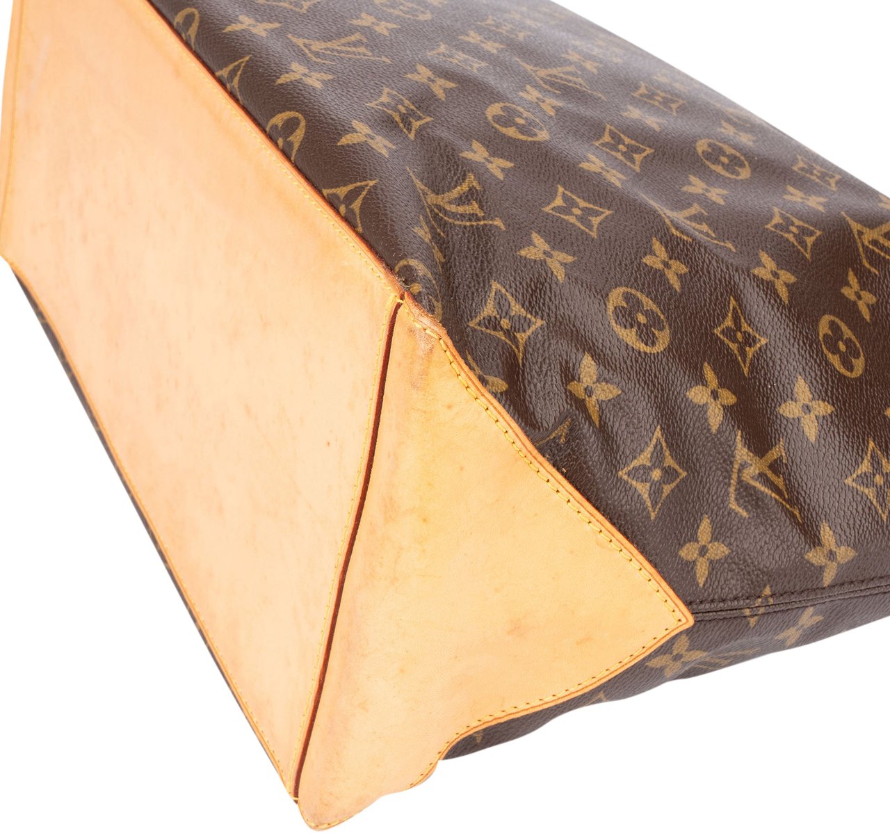 Louis Vuitton Louis Vuitton Canvas Monogram Cabas Mezzo Shoulder Bag Bruin