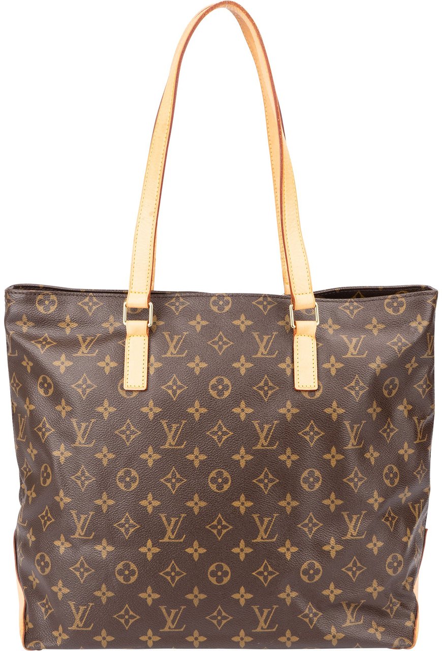 Louis Vuitton Louis Vuitton Canvas Monogram Cabas Mezzo Shoulder Bag Bruin