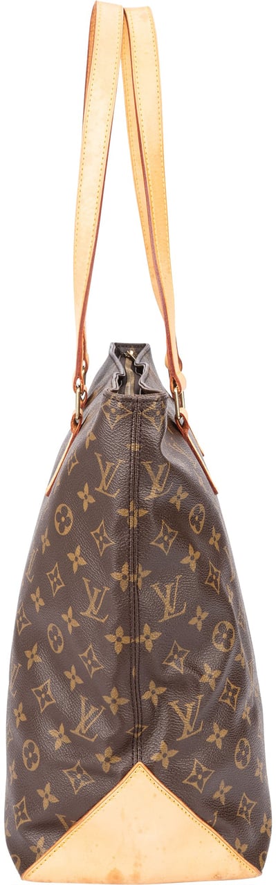 Louis Vuitton Louis Vuitton Canvas Monogram Cabas Mezzo Shoulder Bag Bruin