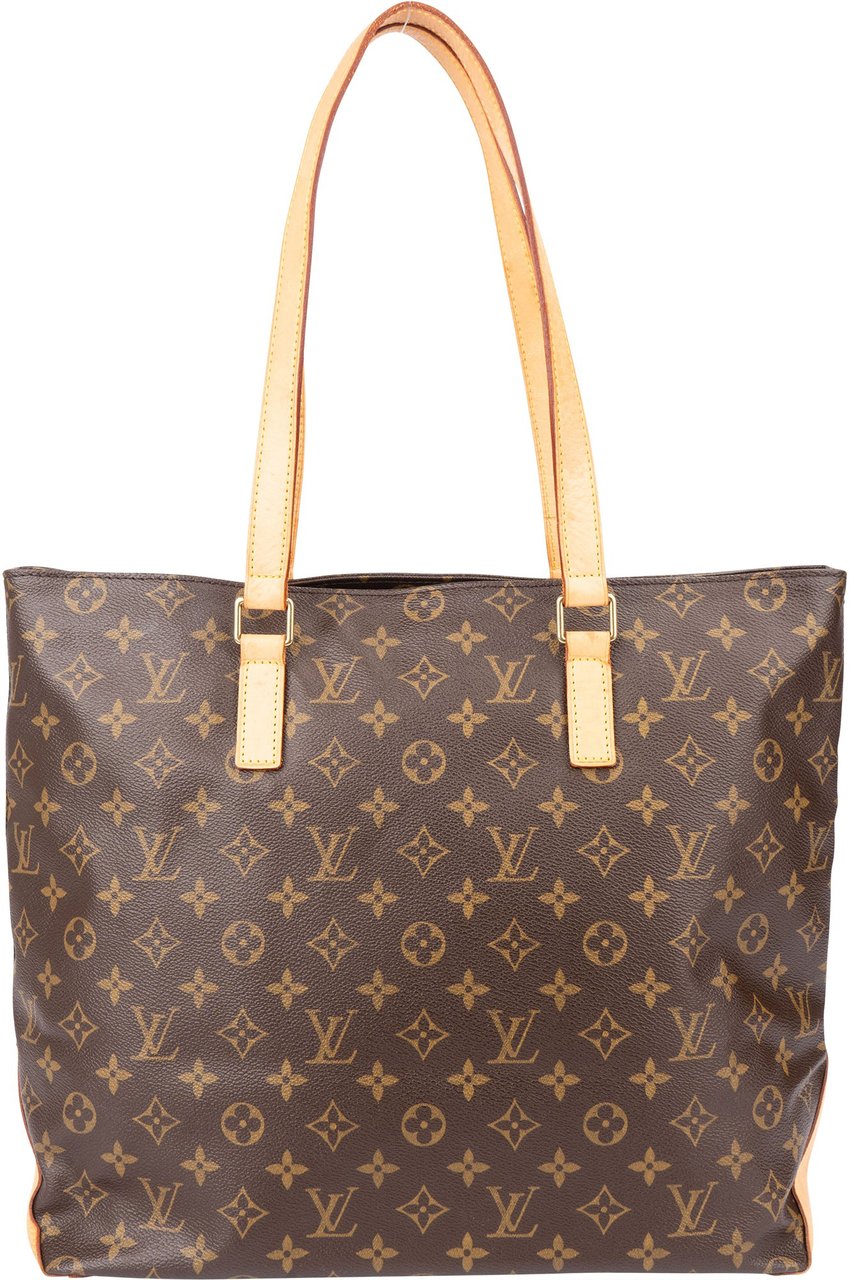 Louis Vuitton Louis Vuitton Canvas Monogram Cabas Mezzo Shoulder Bag Bruin