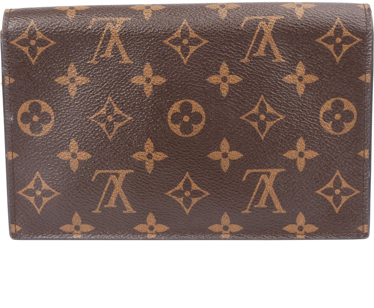 Louis Vuitton Louis Vuitton Canvas Monogram Flore Wallet On Chain Crossbody Bag Bruin