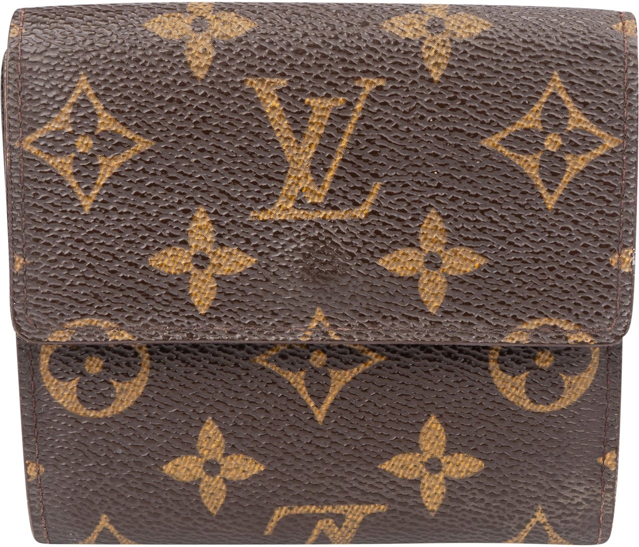 Louis Vuitton Louis Vuitton Canvas Monogram Elise Wallet Bruin