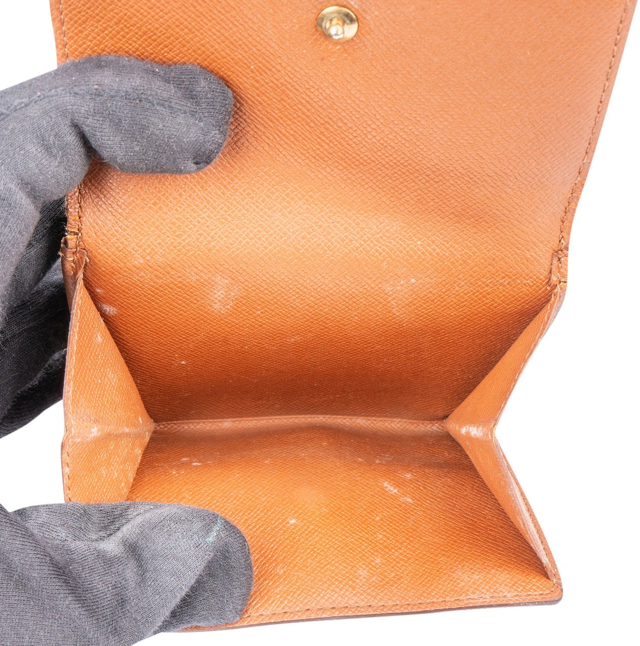 Louis Vuitton Louis Vuitton Canvas Monogram Elise Wallet Bruin