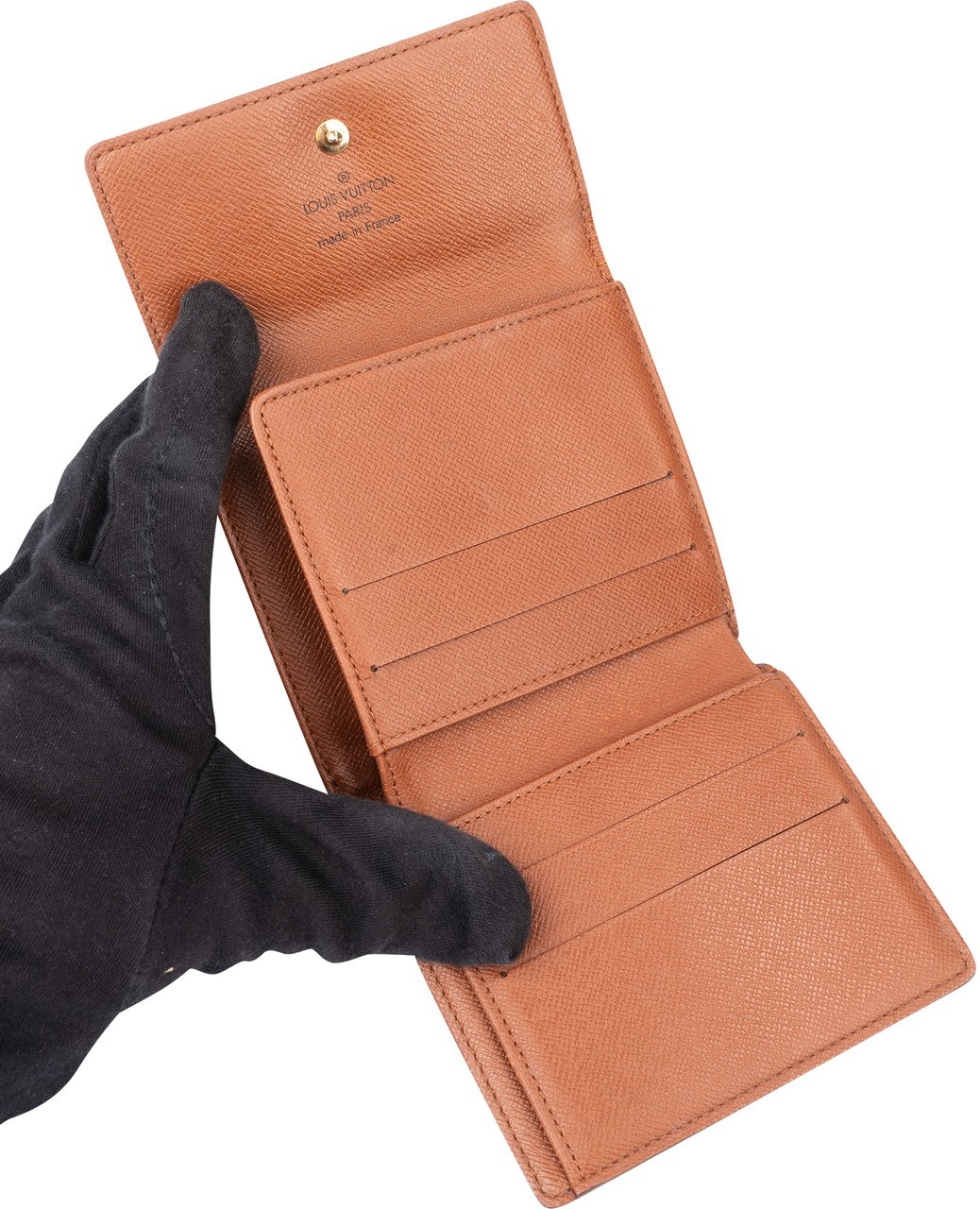 Louis Vuitton Louis Vuitton Canvas Monogram Elise Wallet Bruin