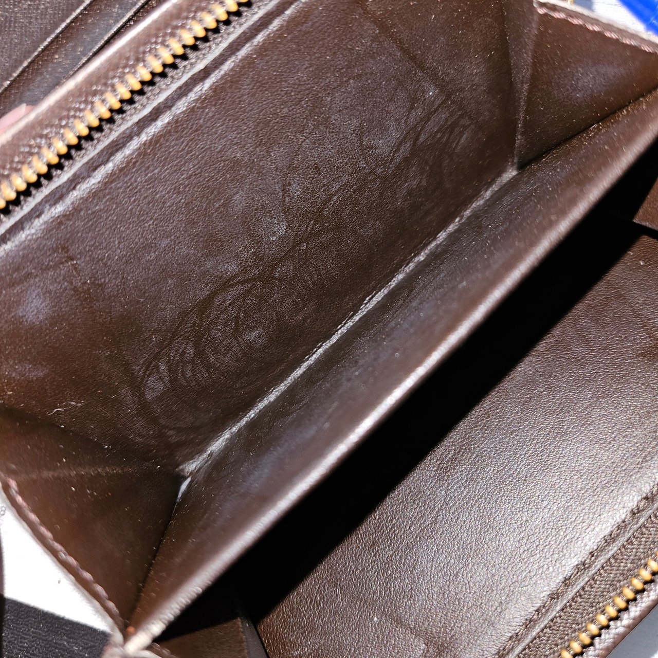 Louis Vuitton Louis Vuitton Damier Ebene Monogram Tresor Wallet Bruin