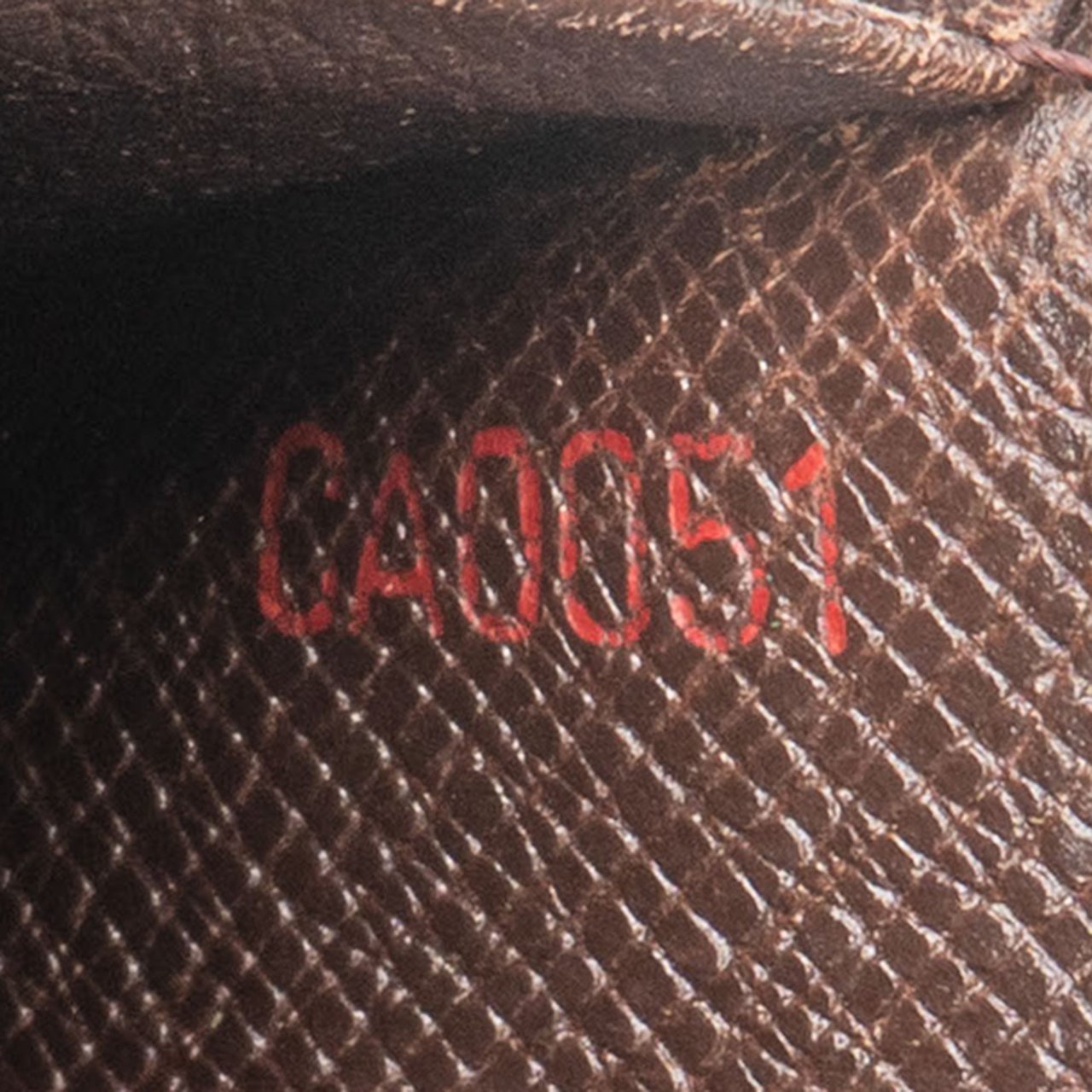 Louis Vuitton Louis Vuitton Damier Ebene Monogram Tresor Wallet Bruin