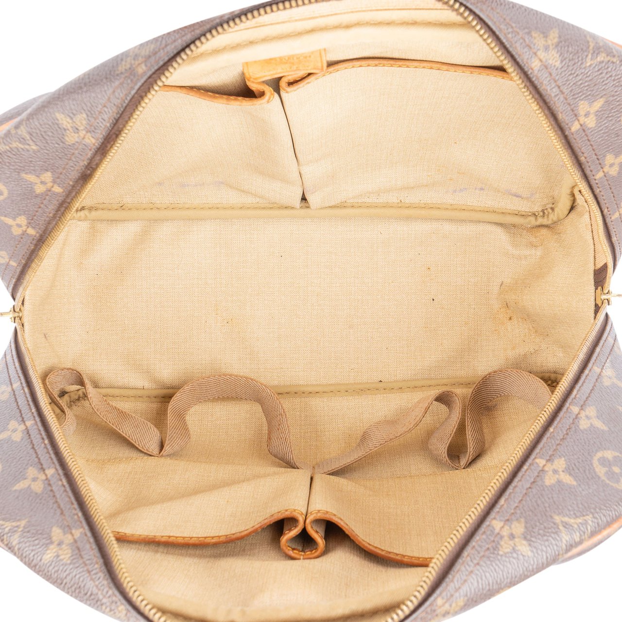 Louis Vuitton Louis Vuitton Canvas Monogram Deauville Handbag Bruin