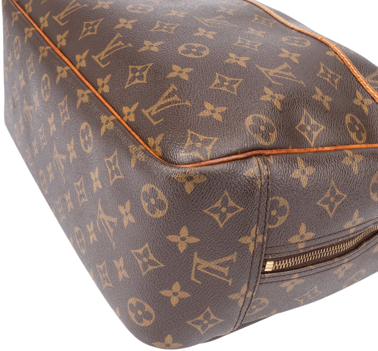 Louis Vuitton Louis Vuitton Canvas Monogram Deauville Handbag Bruin