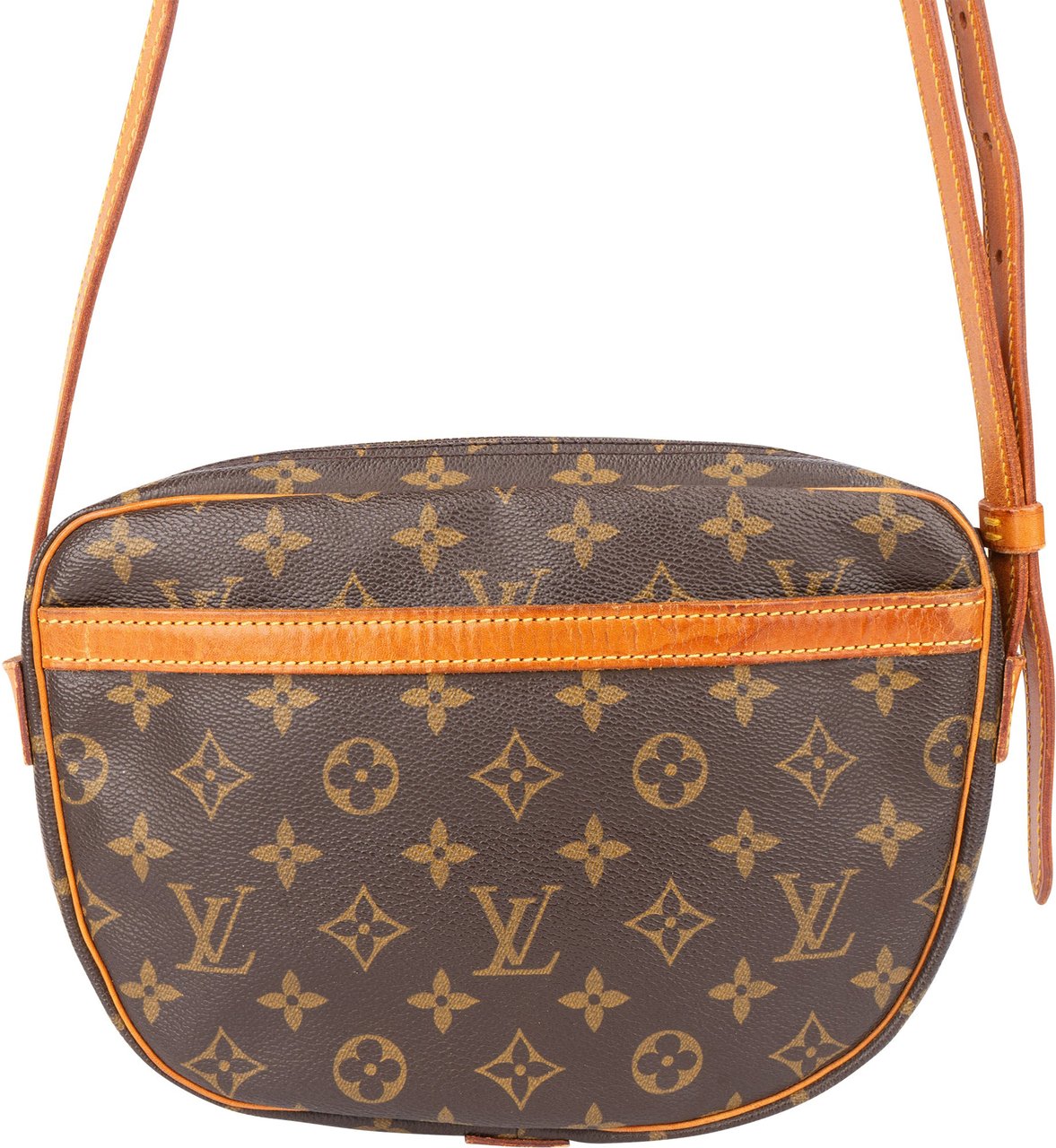 Louis Vuitton Louis Vuitton Canvas Monogram Jeune Fille MM Crossbody Bag Bruin