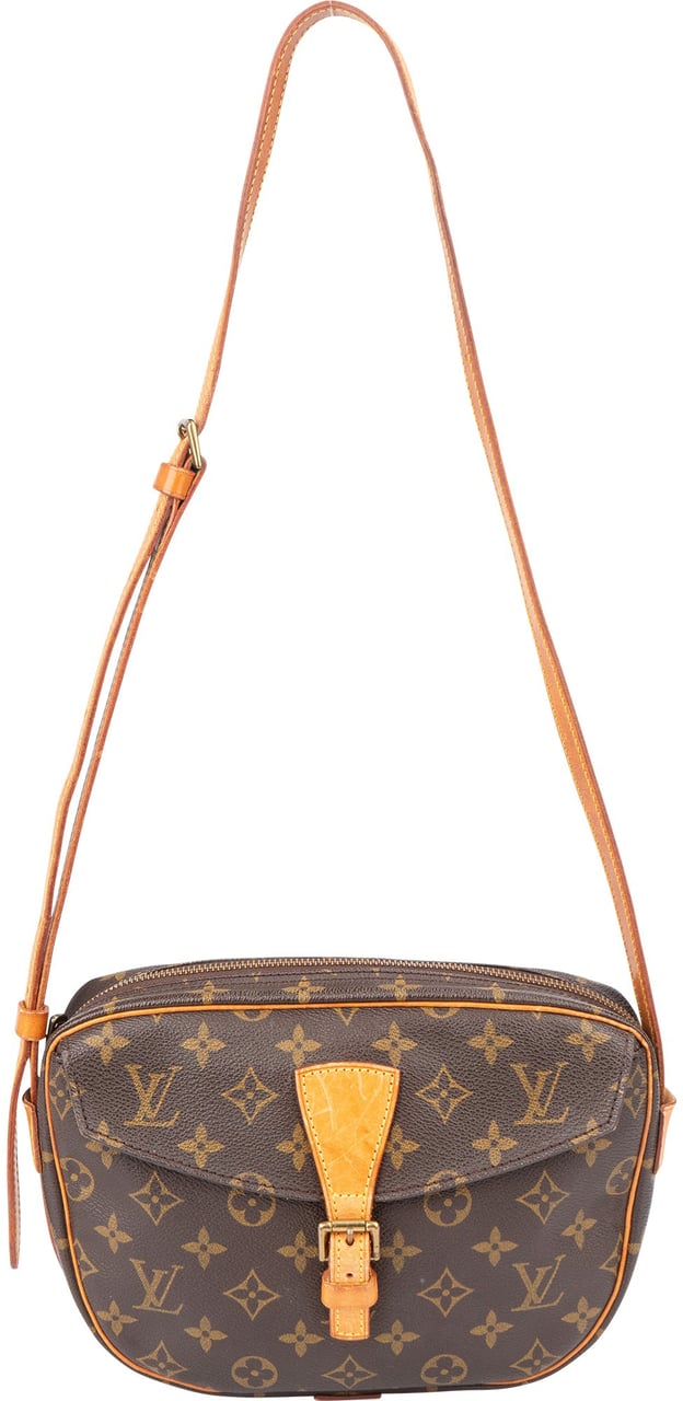 Louis Vuitton Louis Vuitton Canvas Monogram Jeune Fille MM Crossbody Bag Bruin