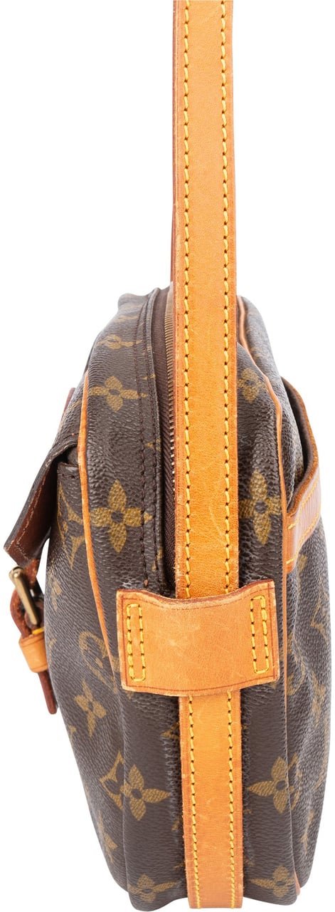Louis Vuitton Louis Vuitton Canvas Monogram Jeune Fille MM Crossbody Bag Bruin