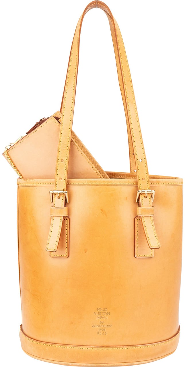Louis Vuitton Louis Vuitton Limited Nr. 5 Nomade Leather Mare Bucket Bag PM Handbag Bruin