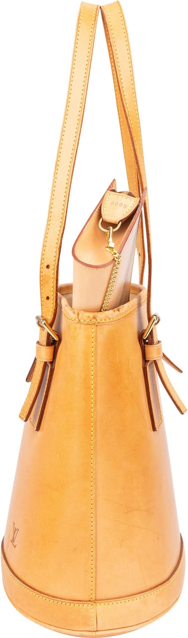 Louis Vuitton Louis Vuitton Limited Nr. 5 Nomade Leather Mare Bucket Bag PM Handbag Bruin