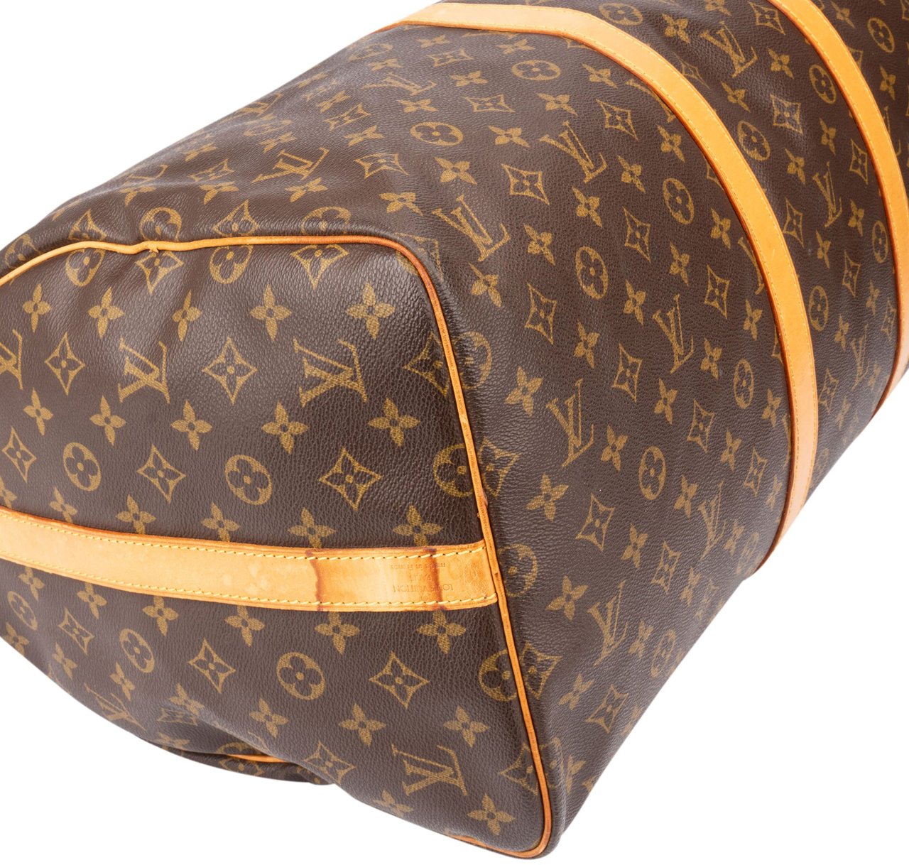 Louis Vuitton Louis Vuitton Canvas Monogram Keepall 55 Bandouliere Bruin