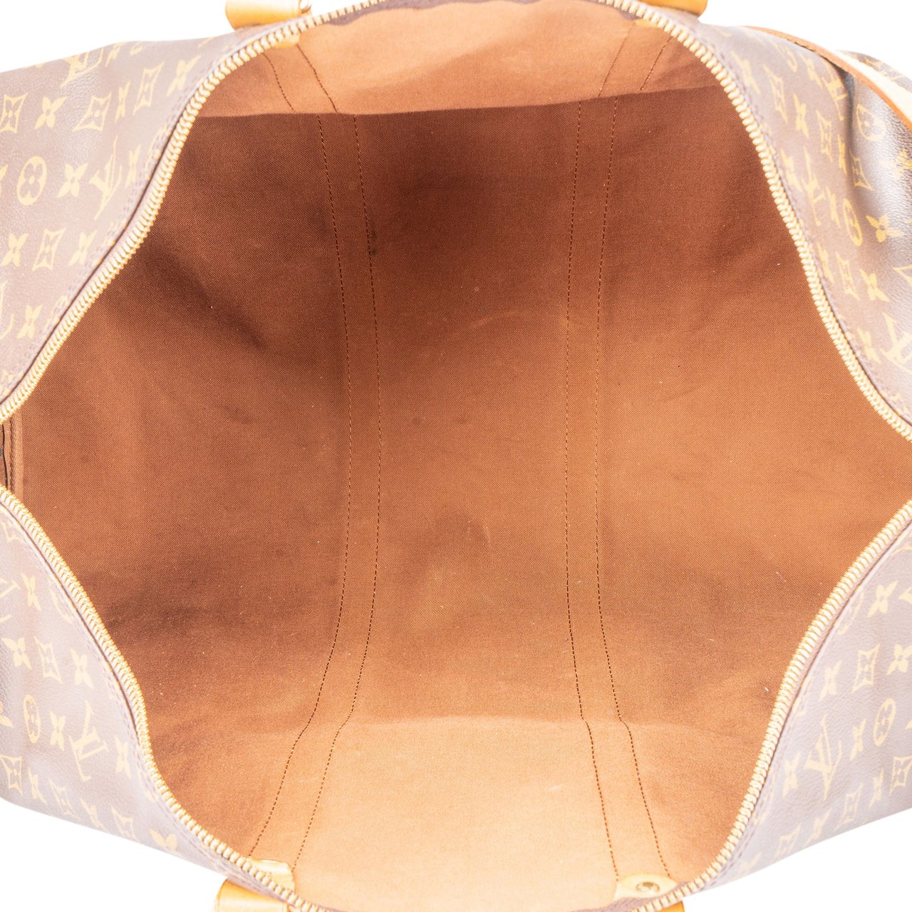 Louis Vuitton Louis Vuitton Canvas Monogram Keepall 55 Bandouliere Bruin