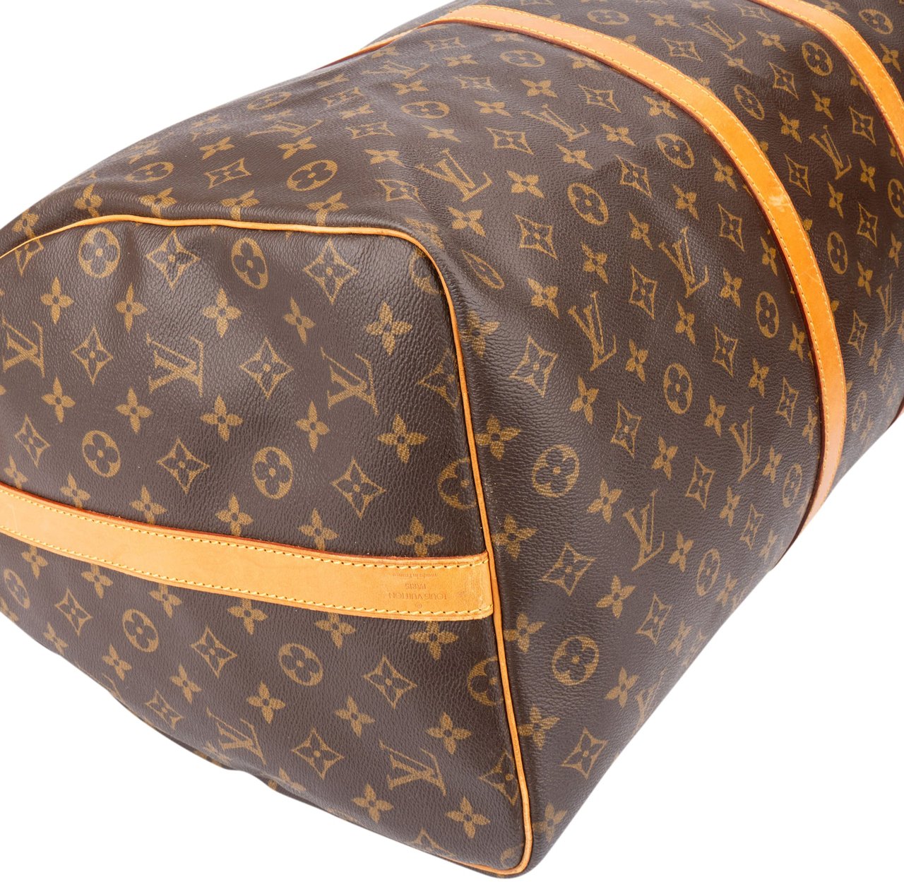 Louis Vuitton Louis Vuitton Canvas Monogram Keepall 60 Bandouliere Bruin