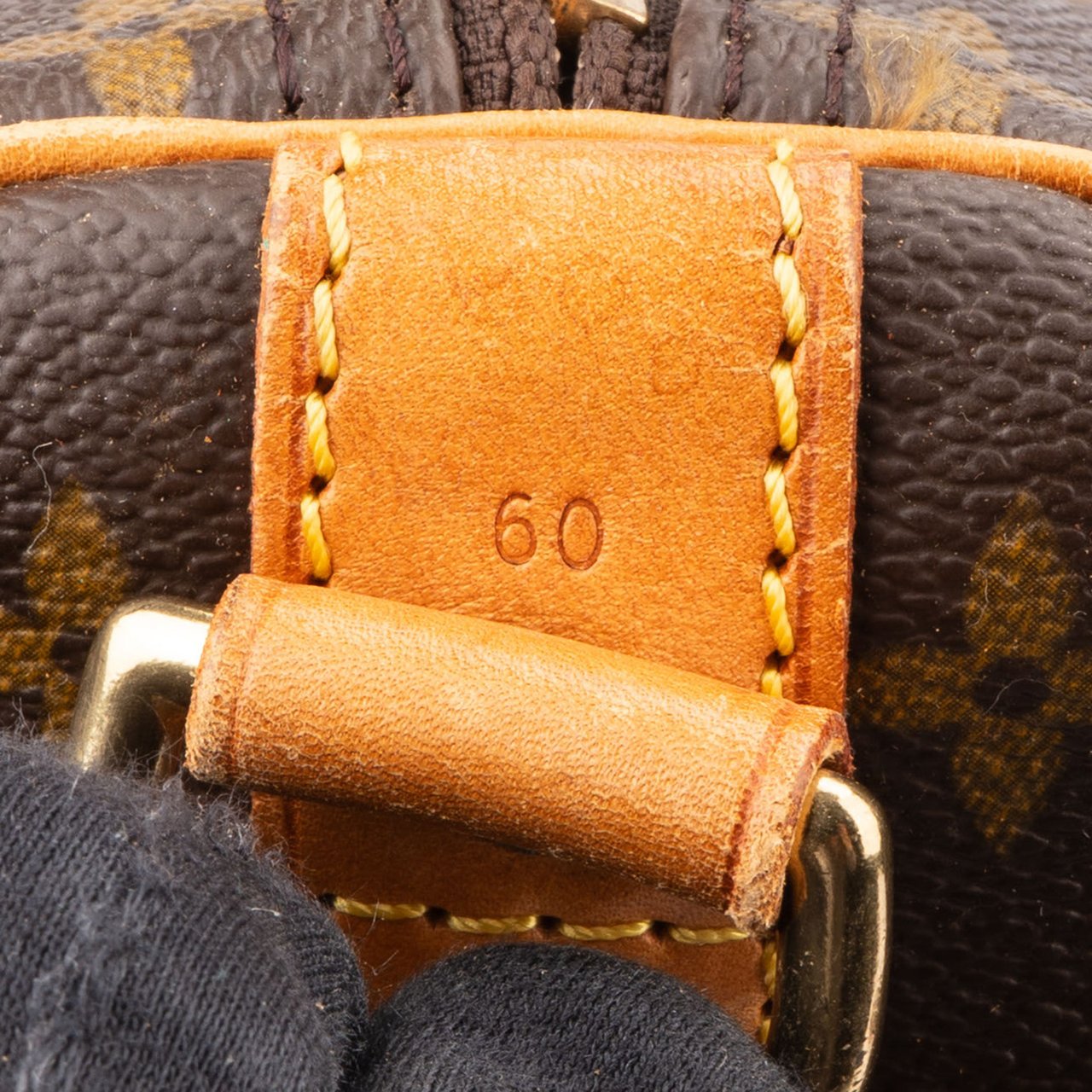 Louis Vuitton Louis Vuitton Canvas Monogram Keepall 60 Bandouliere Bruin