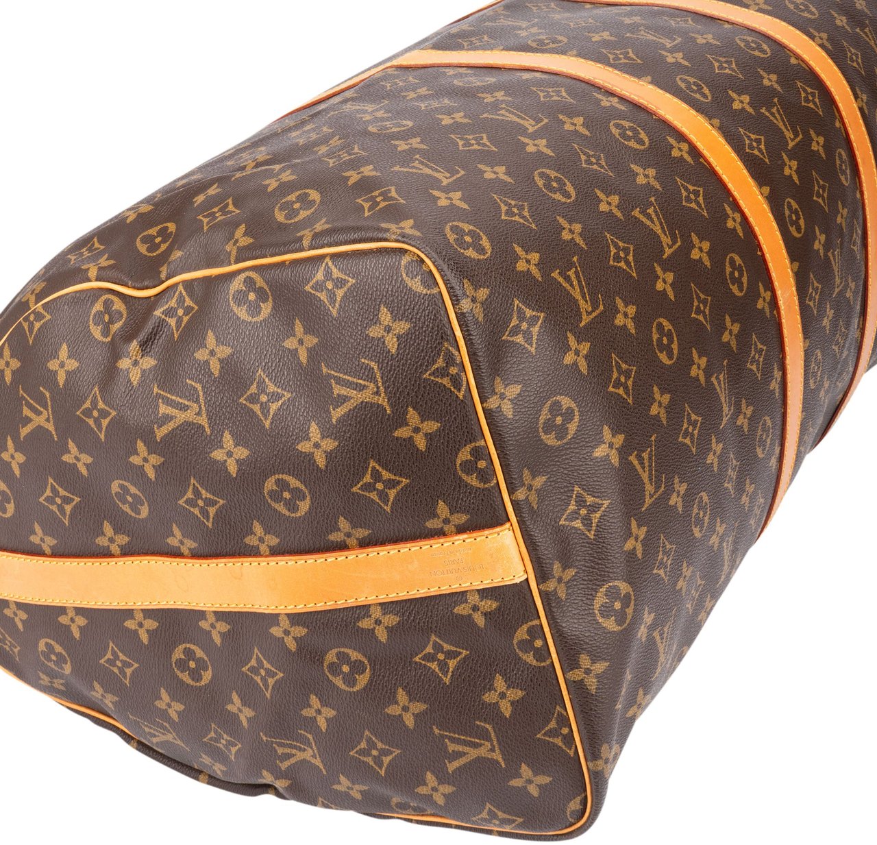 Louis Vuitton Louis Vuitton Canvas Monogram Keepall 60 Bandouliere Bruin