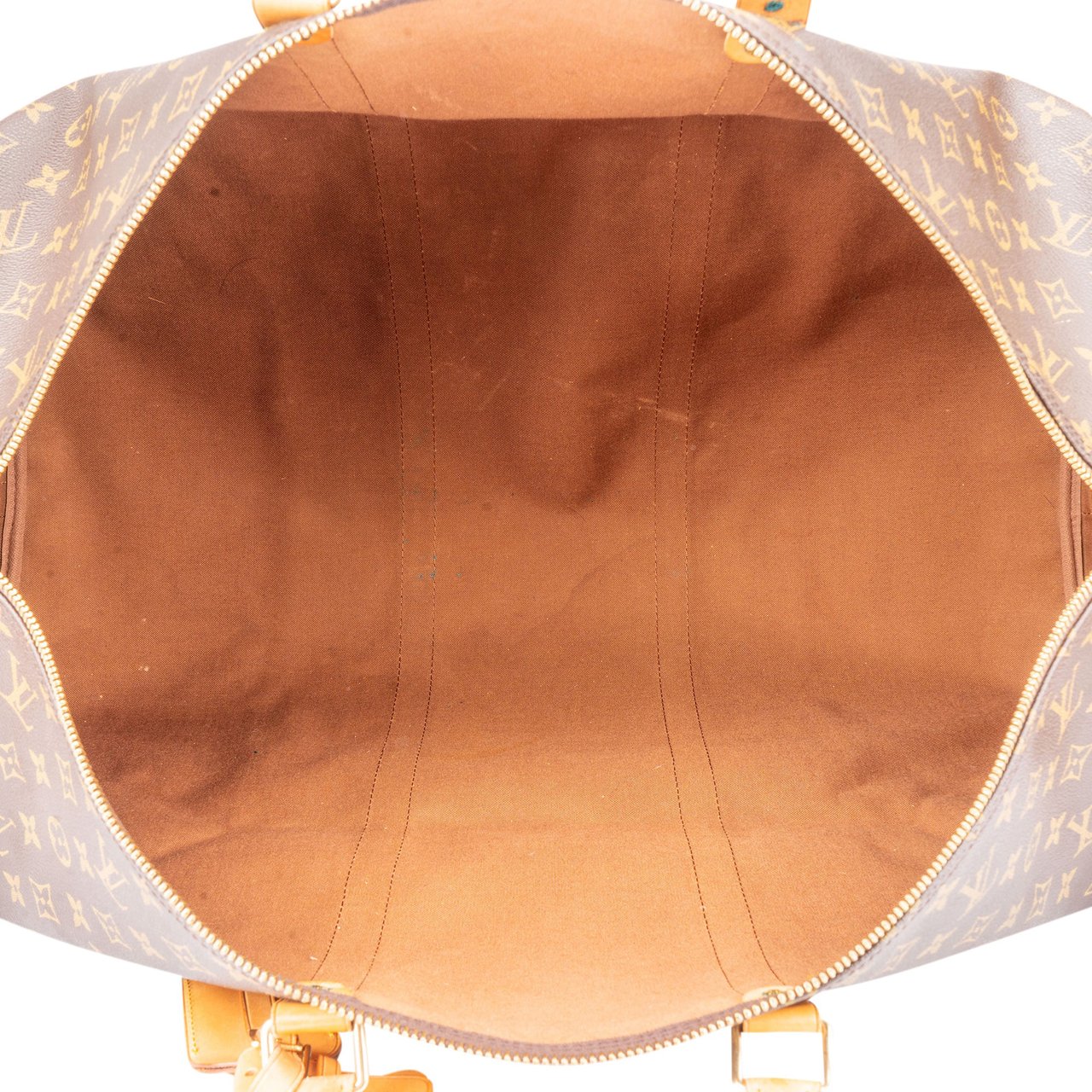 Louis Vuitton Louis Vuitton Canvas Monogram Keepall 60 Bandouliere Bruin