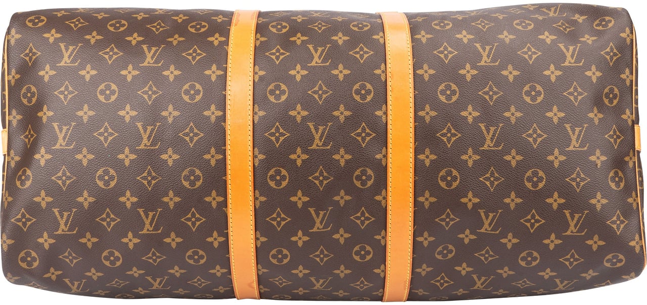 Louis Vuitton Louis Vuitton Canvas Monogram Keepall 60 Bandouliere Bruin