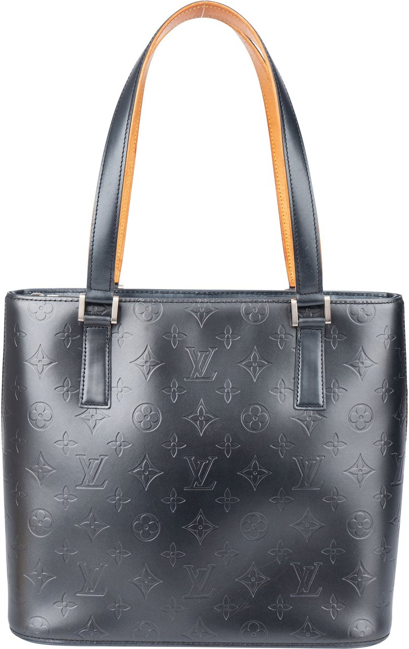 Louis Vuitton Louis Vuitton Monogram Mat Houston Handbag Blauw