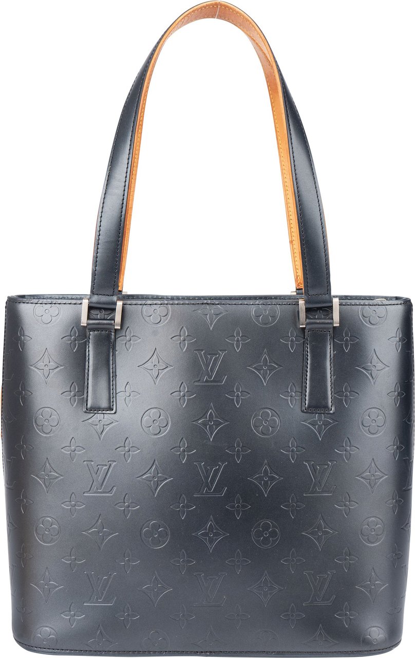 Louis Vuitton Louis Vuitton Monogram Mat Houston Handbag Blauw