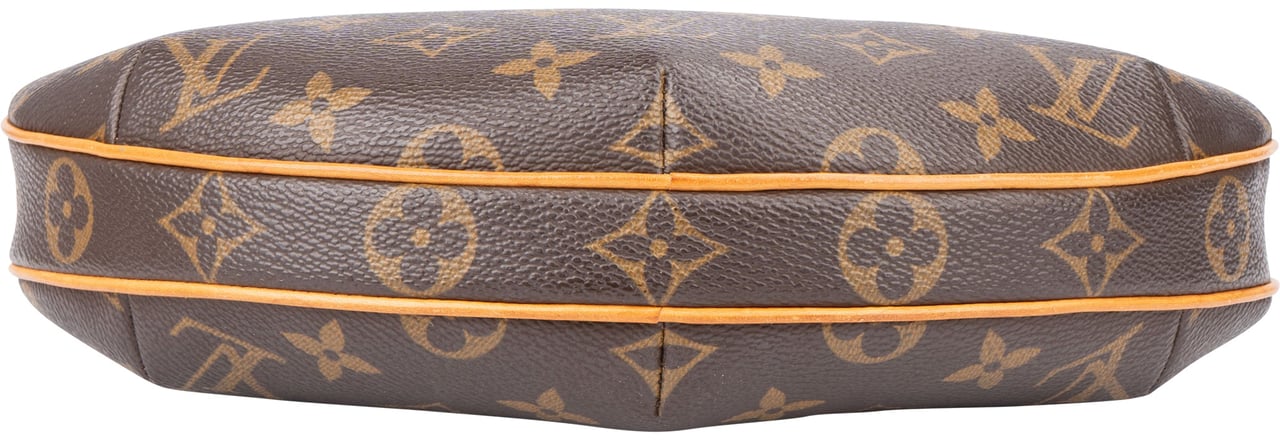 Louis Vuitton Canvas Monogram Croissant PM Shoulder Bag Bruin