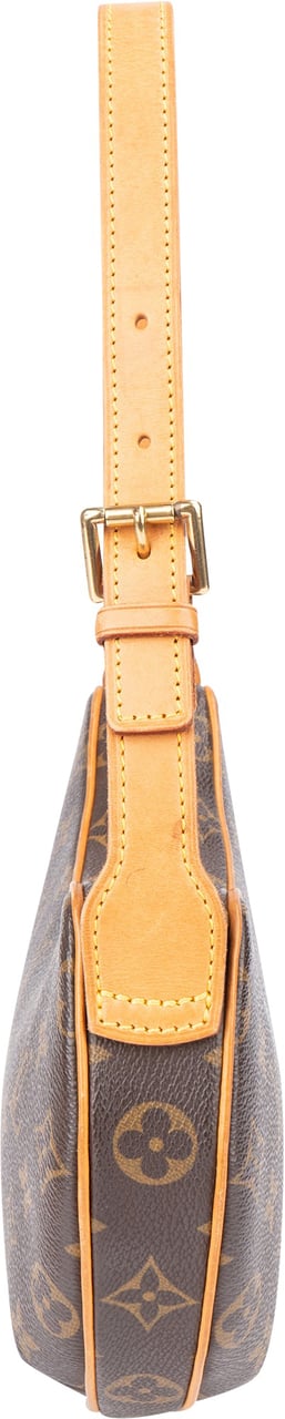 Louis Vuitton Canvas Monogram Croissant PM Shoulder Bag Bruin
