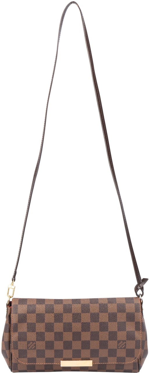 Louis Vuitton Louis Vuitton Damier Ebene Monogram Favorite MM Crossbody Bag Bruin