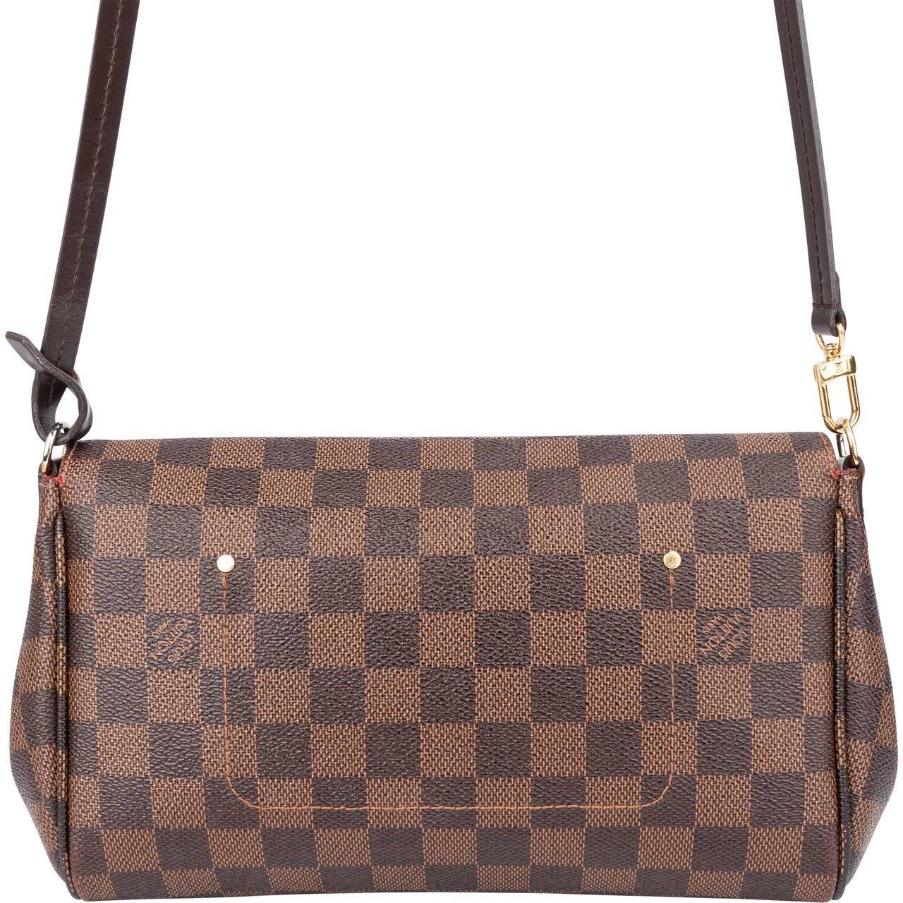 Louis Vuitton Louis Vuitton Damier Ebene Monogram Favorite MM Crossbody Bag Bruin
