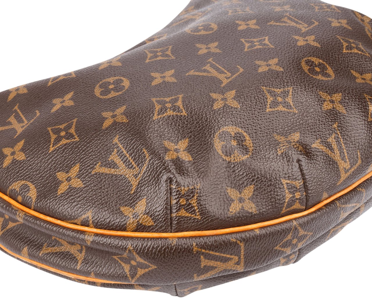 Louis Vuitton Louis Vuitton Canvas Monogram Croissant MM Shoulder Bag Bruin