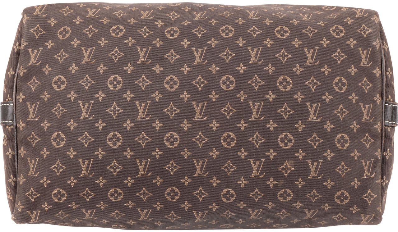 Louis Vuitton Louis Vuitton Mini Lin Monogram Speedy 30 Bandouliere Bruin