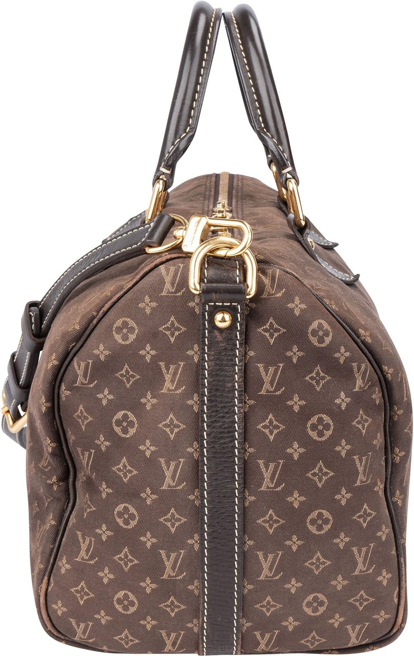 Louis Vuitton Louis Vuitton Mini Lin Monogram Speedy 30 Bandouliere Bruin