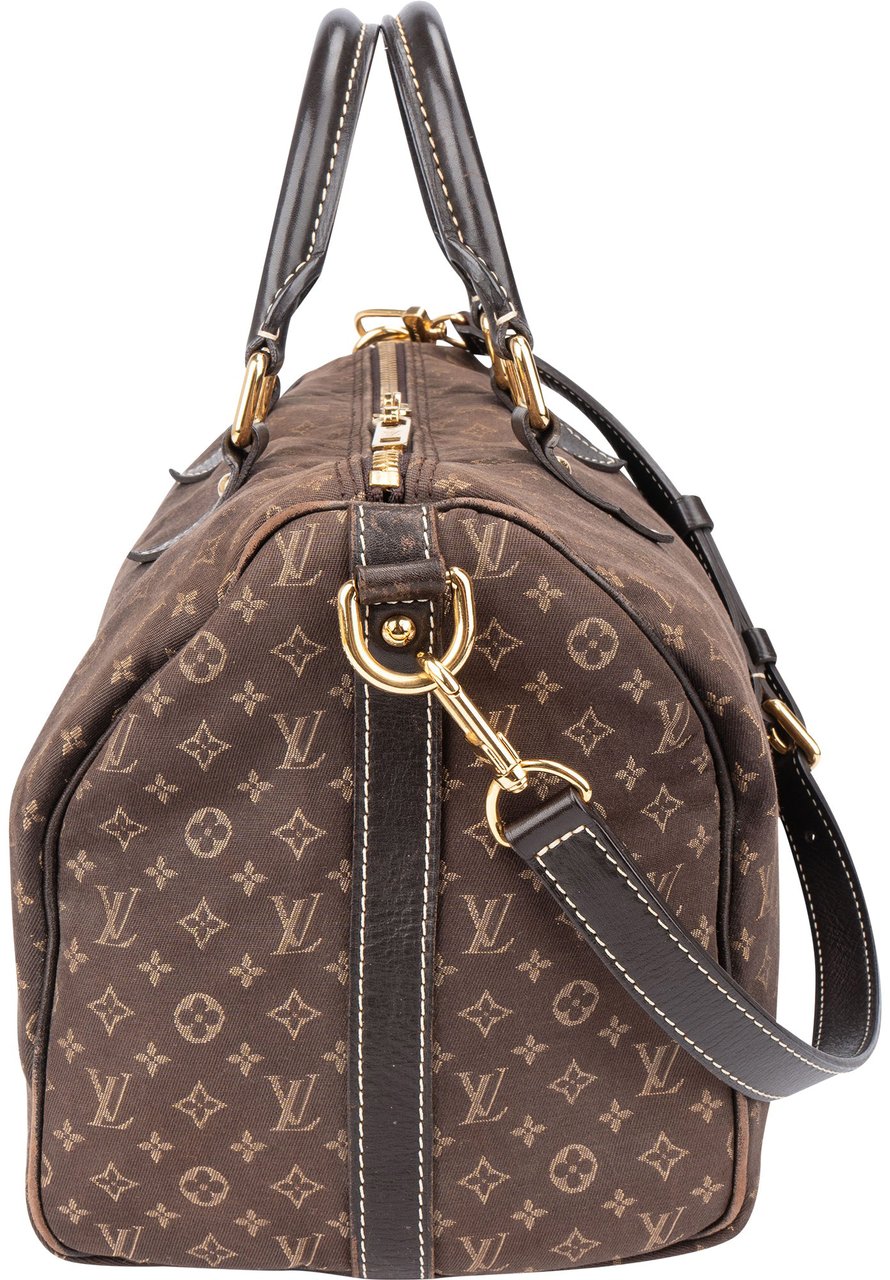 Louis Vuitton Louis Vuitton Mini Lin Monogram Speedy 30 Bandouliere Bruin
