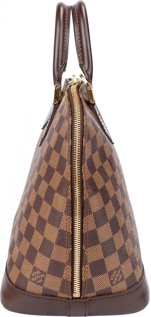 Louis Vuitton Louis Vuitton Damier Ebene Monogram Alma PM Handbag Bruin