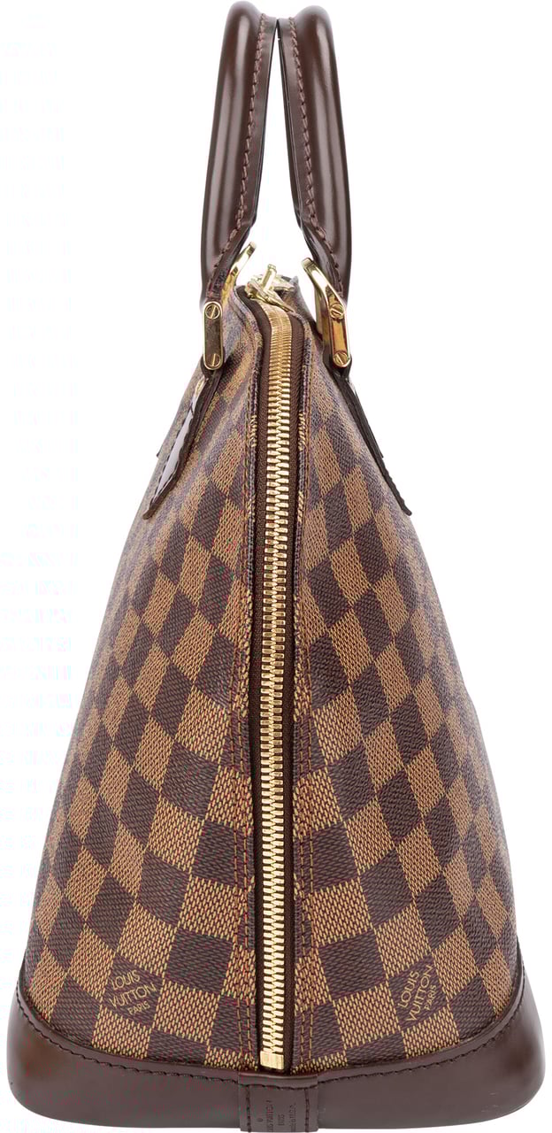 Louis Vuitton Louis Vuitton Damier Ebene Monogram Alma PM Handbag Bruin
