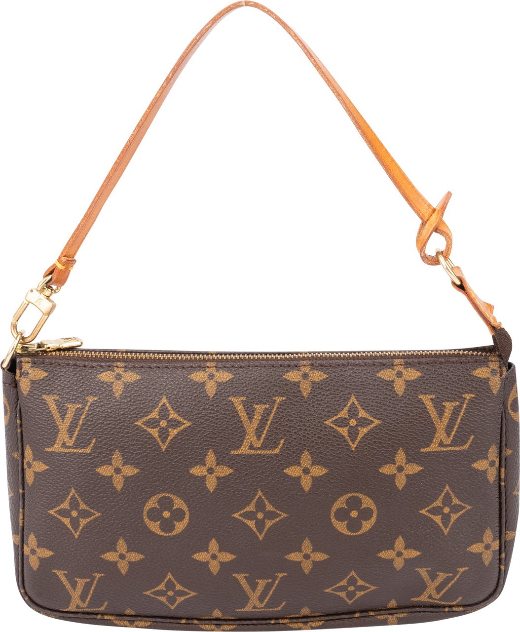 Louis Vuitton Louis Vuitton Canvas Monogram Pochette Accessoire Handbag Bruin