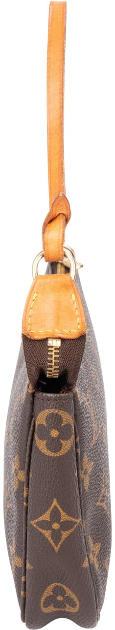 Louis Vuitton Louis Vuitton Canvas Monogram Pochette Accessoire Handbag Bruin