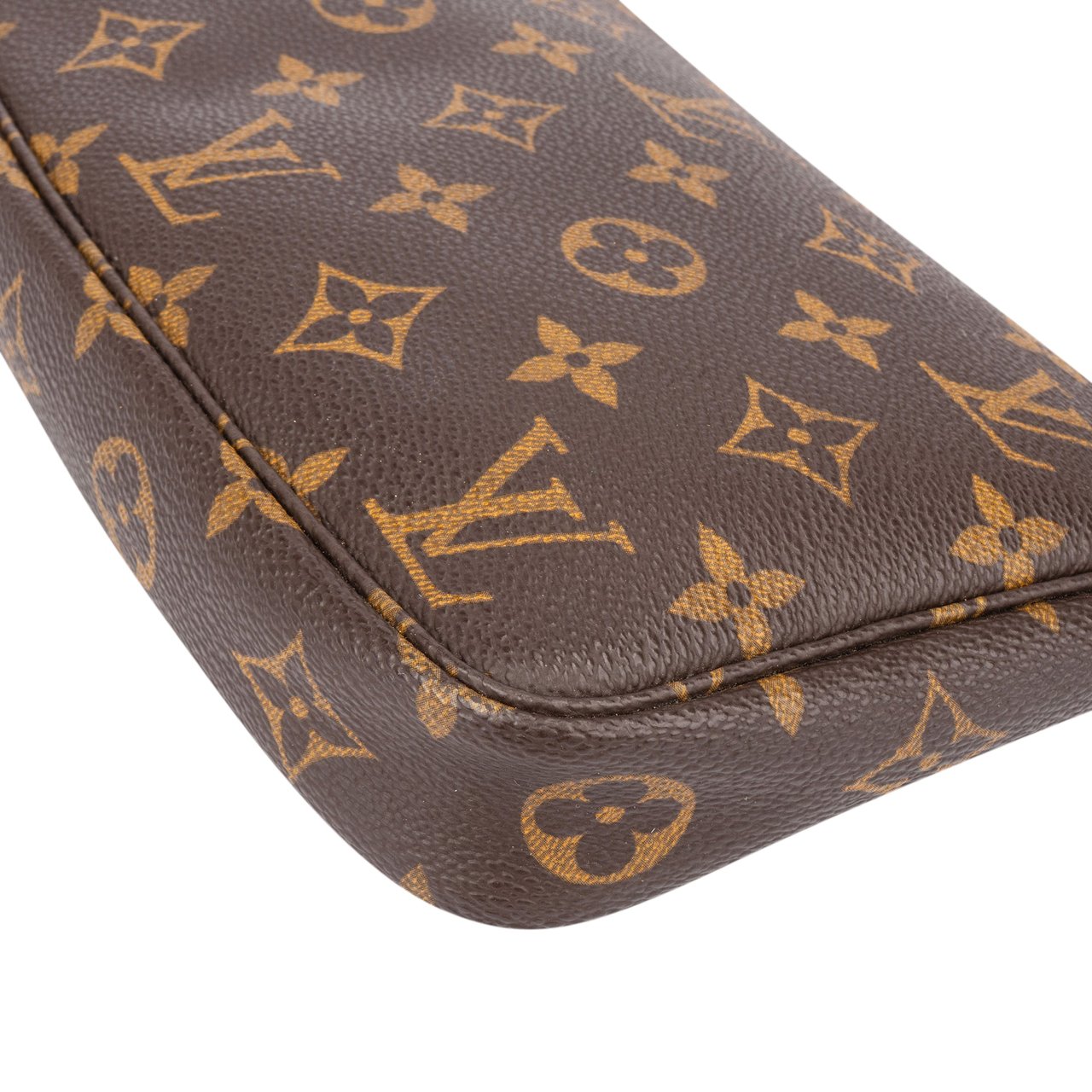Louis Vuitton Louis Vuitton Canvas Monogram Pochette Accessoire Handbag Bruin