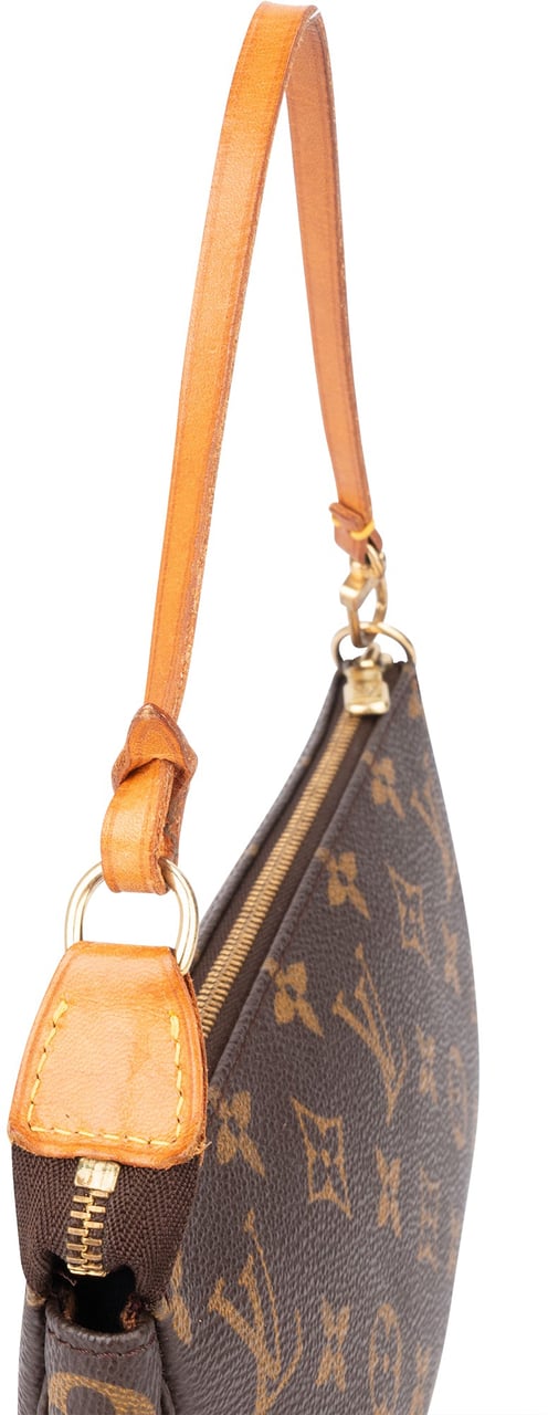 Louis Vuitton Louis Vuitton Canvas Monogram Pochette Accessoire Handbag Bruin