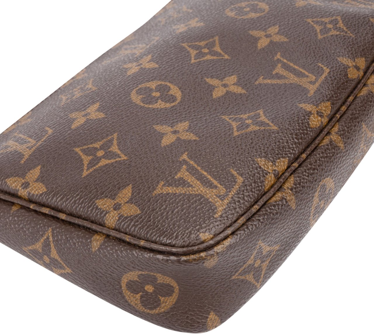 Louis Vuitton Louis Vuitton Canvas Monogram Pochette Accessoire Handbag Bruin