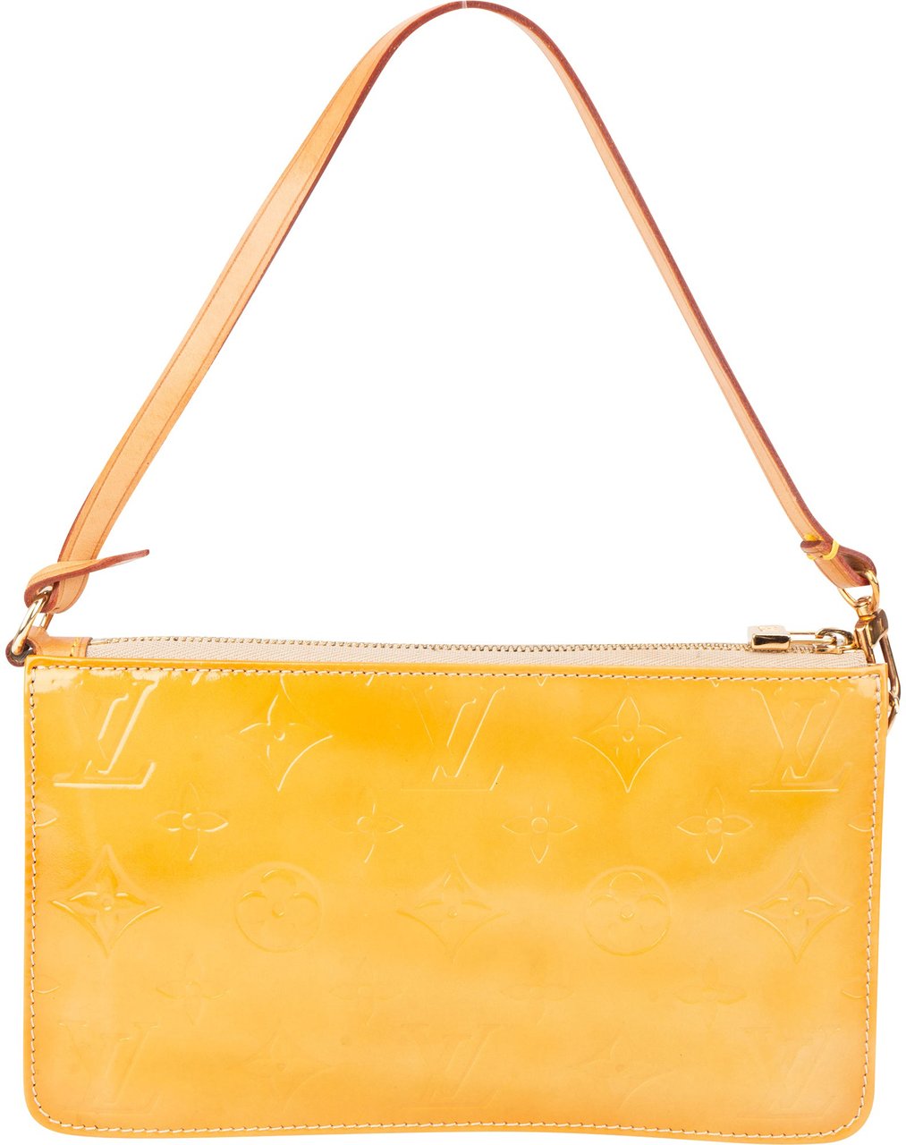 Louis Vuitton Louis Vuitton Vernis Monogram Lexington Pochette Accessoire Handbag Geel