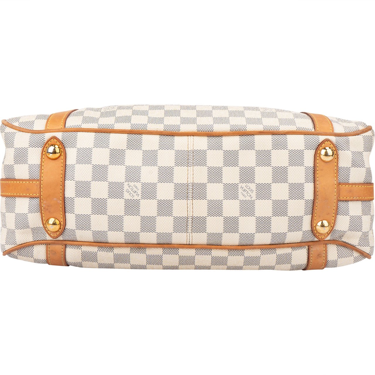Louis Vuitton Louis Vuitton Damier Azur Monogram Stresa PM Handbag Wit