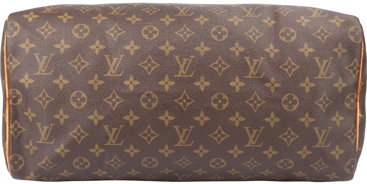 Louis Vuitton Louis Vuitton Canvas Monogram Speedy 40 Handbag Bruin
