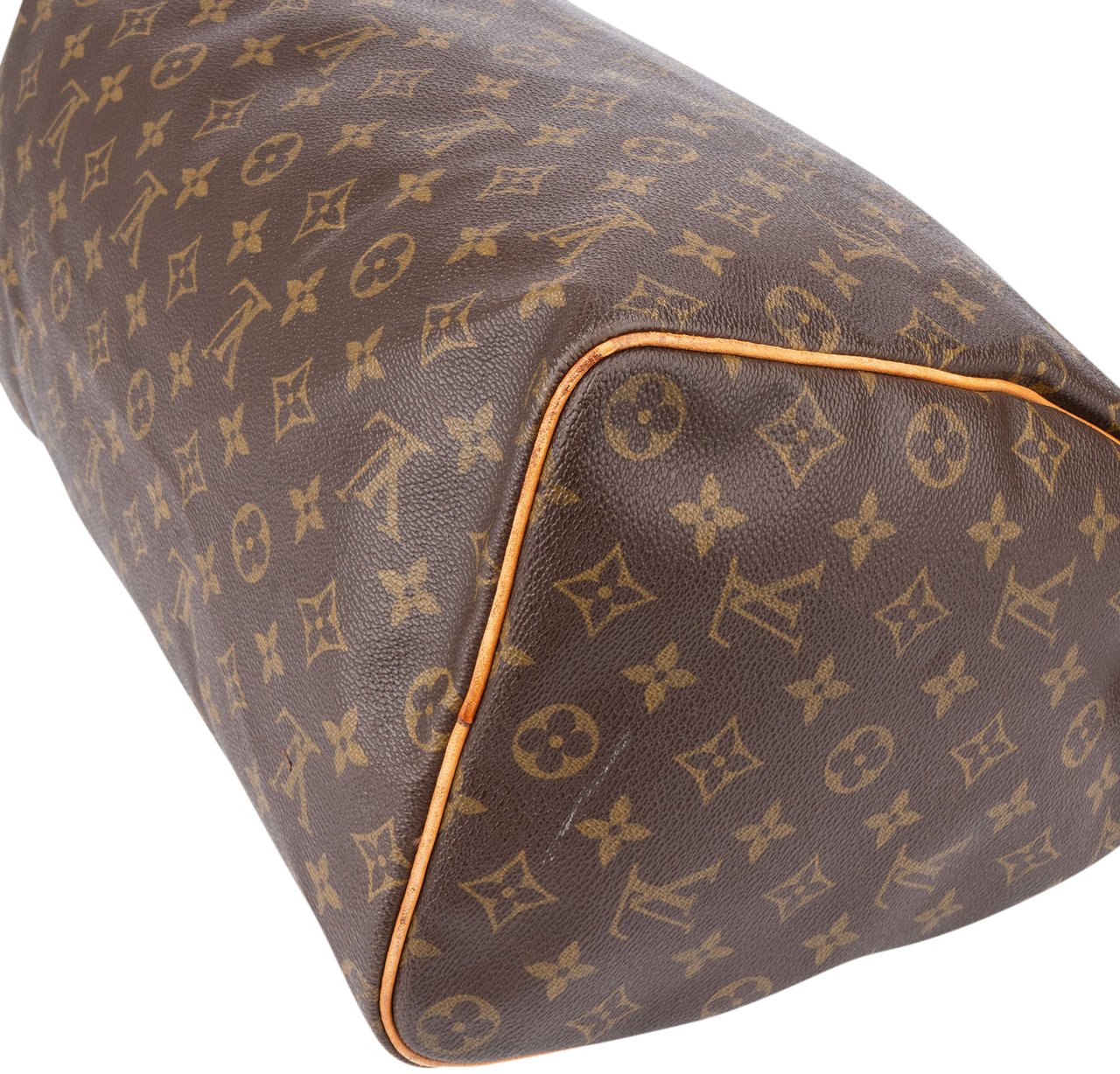 Louis Vuitton Louis Vuitton Canvas Monogram Speedy 40 Handbag Bruin