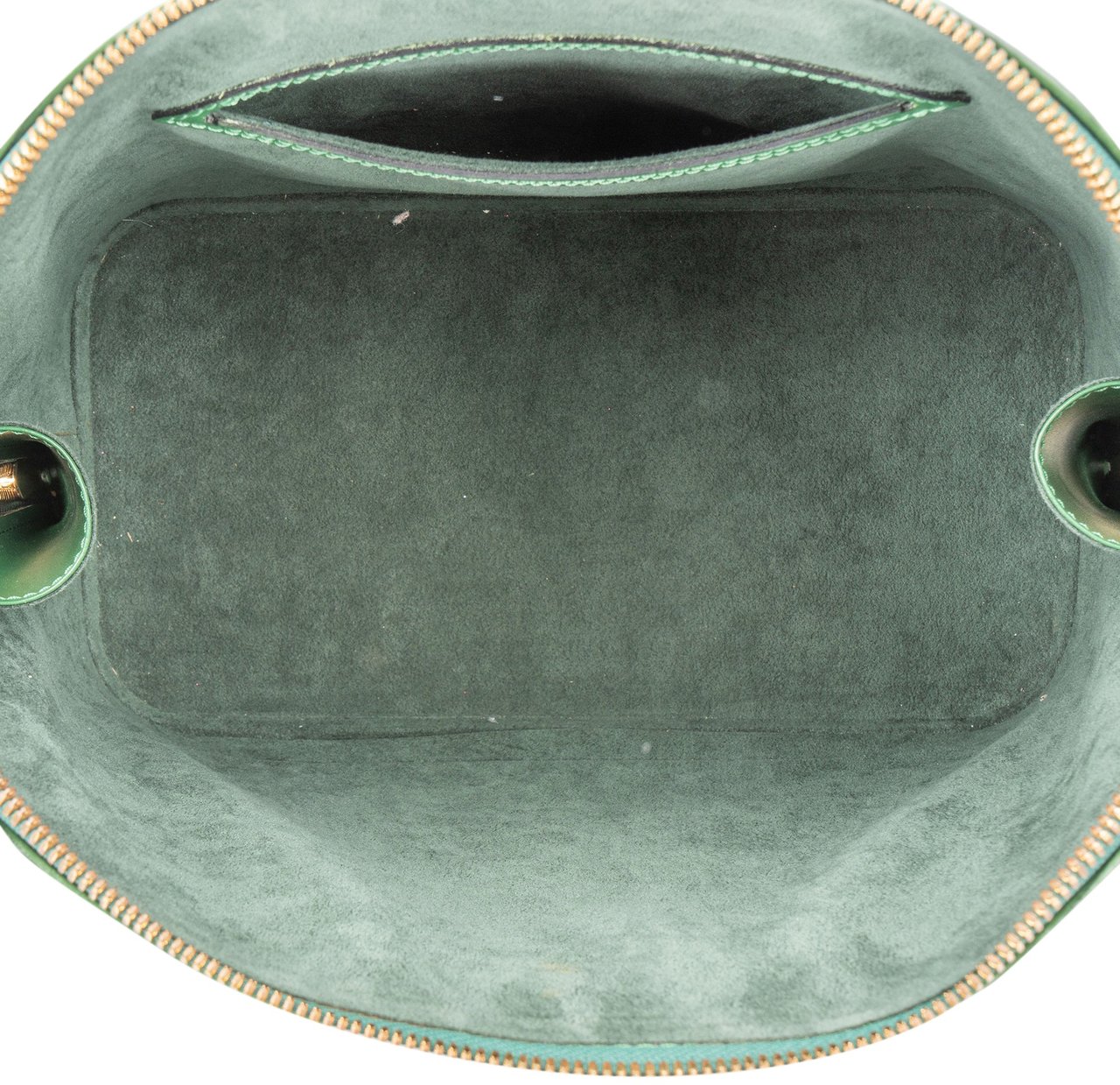 Louis Vuitton Louis Vuitton Vert Epi Leather Alma PM Handbag Groen