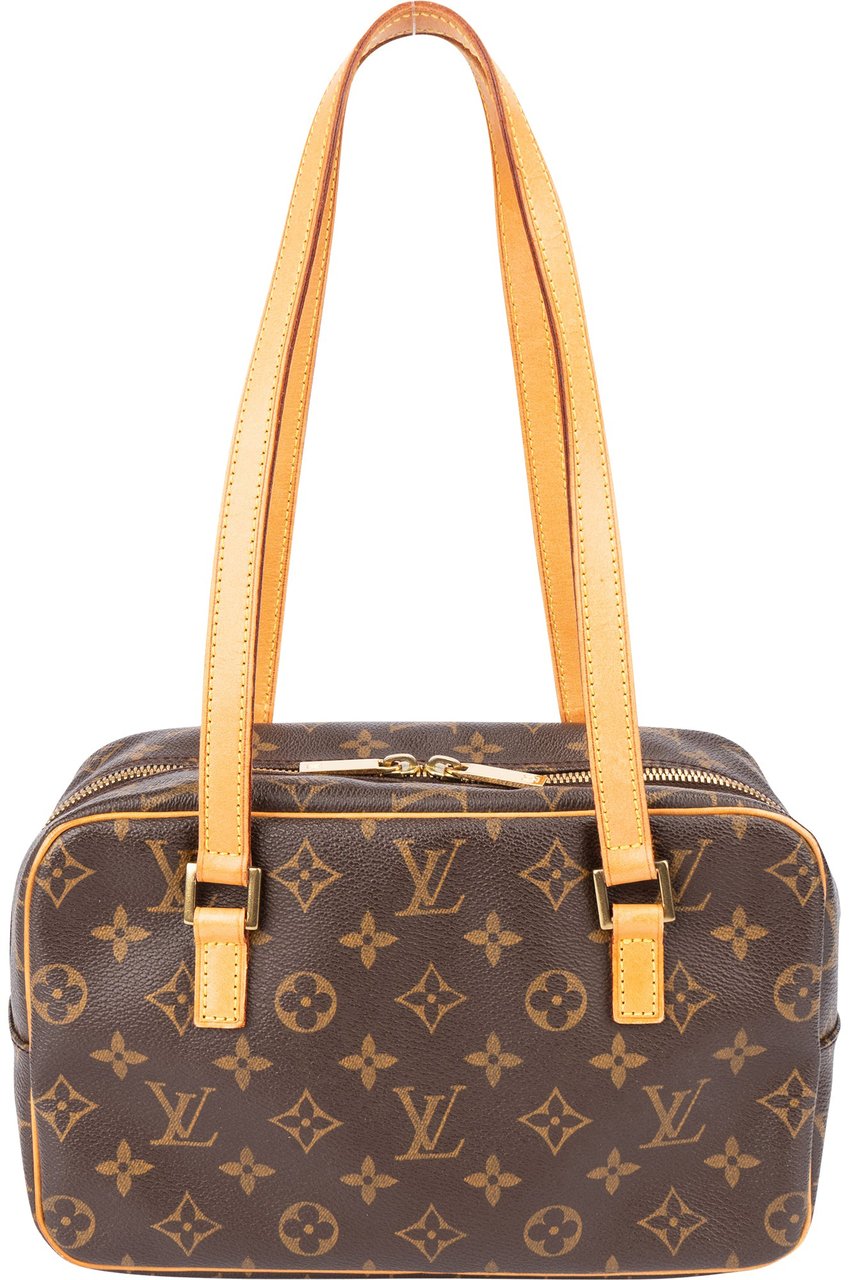 Louis Vuitton Louis Vuitton Canvas Monogram Cite MM Shoulder Bag Bruin