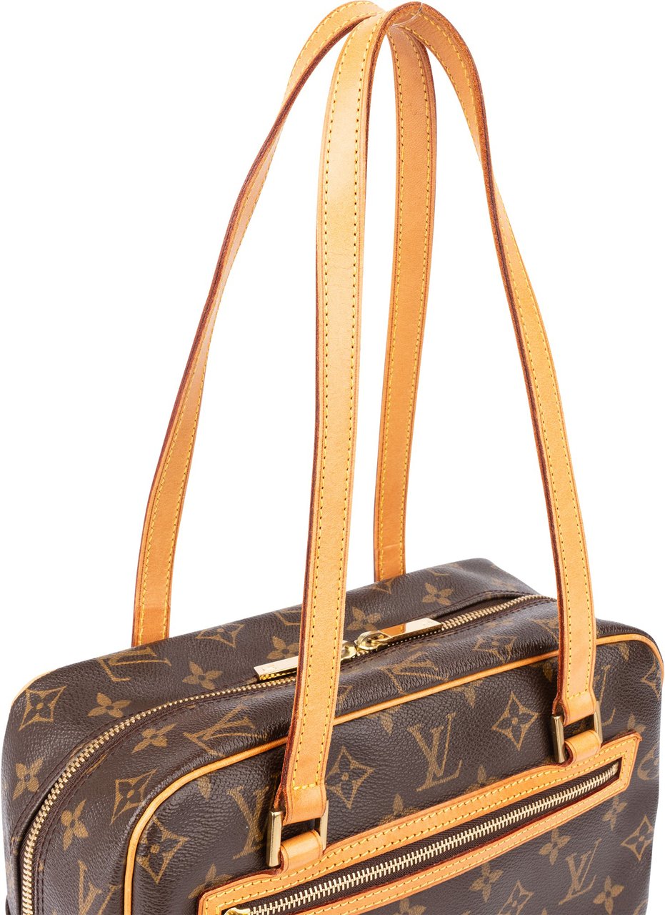 Louis Vuitton Louis Vuitton Canvas Monogram Cite MM Shoulder Bag Bruin