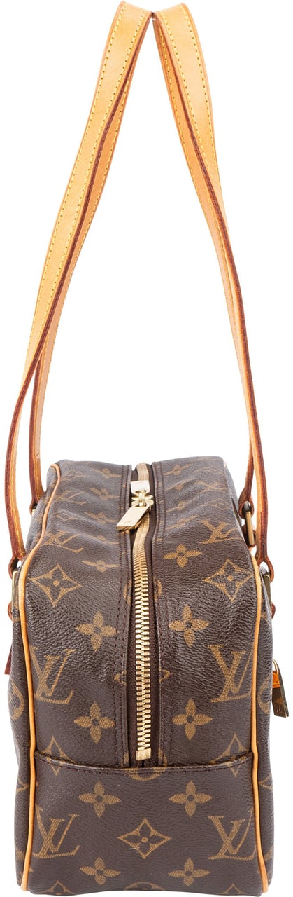 Louis Vuitton Louis Vuitton Canvas Monogram Cite MM Shoulder Bag Bruin